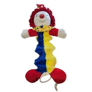 Vintage Soft Dreams Polka Dot Color Clown Pull Musical Twinkle Twinkle Yarn Hair